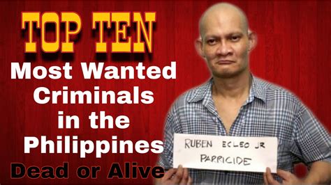 philippines most wanted criminals